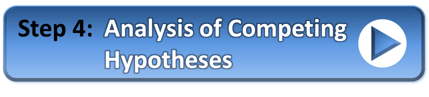 Go To Step 4 - Analysis of Competing Hypotheses Go To Step 4
