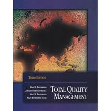 Total Quality Management by Dale H. Besterfield Total Quality Management